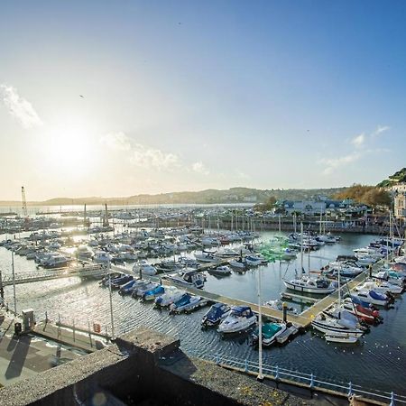 Elegant Fresh Spacious Two Bed Apartment - Juliet Balcony - Sea, Marina, Harbour Views, English Riviera Clock Tower Torquay Exteriör bild