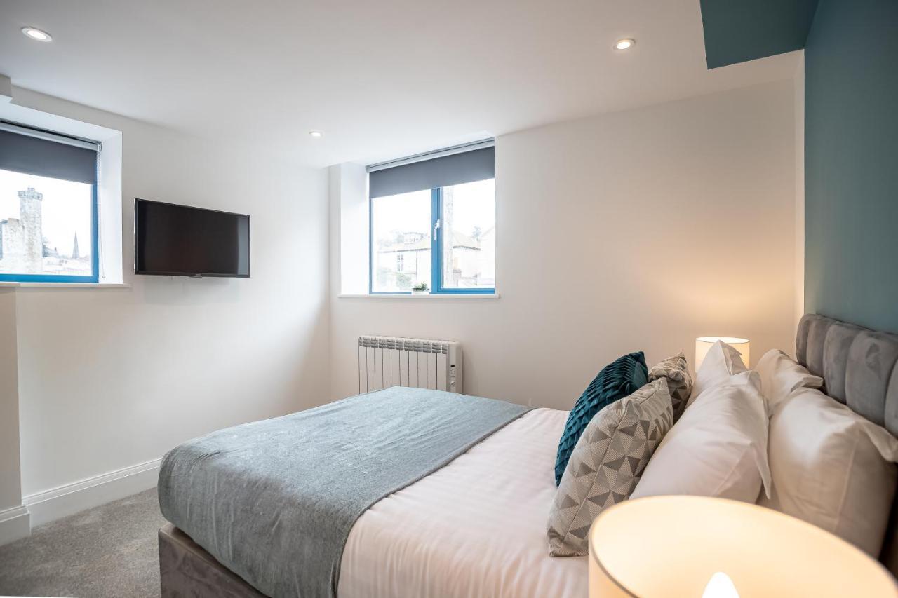 Elegant Fresh Spacious Two Bed Apartment - Juliet Balcony - Sea, Marina, Harbour Views, English Riviera Clock Tower Torquay Exteriör bild